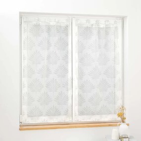 Białe firanki z woalu zestaw 2 szt. 60x120 cm Levita – douceur d'intérieur