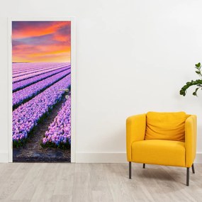 Fototapeta na drzwi - Farma kwiatowa (95x205cm)