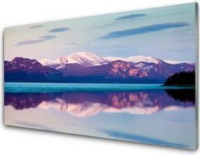 Panel nad blat kuchenny Krystaliczne Jezioro w Górach
