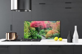 Panel Kuchenny Kwitnący Ogród Marzeń