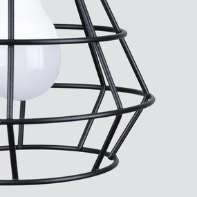 Kinkiet SUBA czarny geometryczny z włącznikiem SOLLUX  LIGHTING