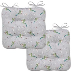 Poduszka na krzesło 34x36 cm Hummingbirds – Cooksmart ®