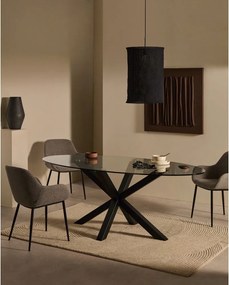 Czarny abażur ø 40 cm Mariela – Kave Home