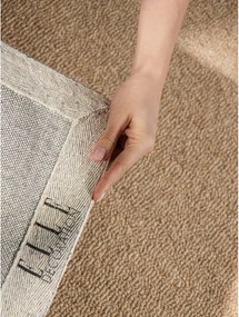 Wełniany dywan tkany ręcznie w naturalnym kolorze 200x290 cm Puristic Knots – Elle Decoration