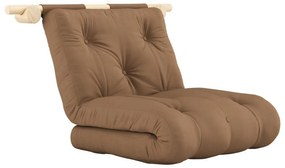 Brązowy fotel Hooked – Karup Design