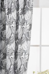 Designerska zasłona FLOCUS 140x270 cm, wzorzysta Zawieszanie: Taśma z wiązaniami