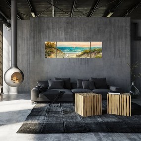 Obraz - Piaszczysta plaża (170x50 cm)