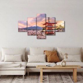 Obraz - Fudżi, Japonia (125x70 cm)