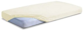 Babymatex Nieprzepuszczalne prześcieradło frotte dla dzieci ecru, 60 x 120 cm, 60 x 120 cm