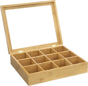 Herbaciarka bambusowa, 12 przegródek