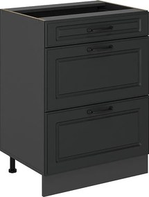 Szafka dolna do kuchni antracytowy domek wiejski 60x46x81.6 r-line