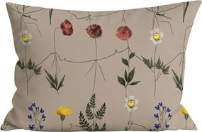 Poszewka na poduszkę z mikrofibry HERBAR 70x90 cm, beżowa