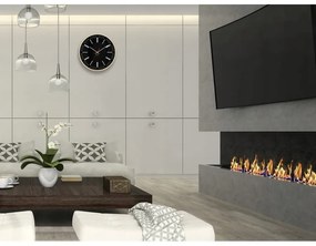 Zegar na ścianę nowoczesny efektowny okrągły cichy do kuchni salonu pokoju