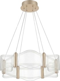 LAMPA SUFITOWA WISZĄCA G151-CP ZŁOTA