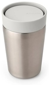 Jasnoszary kubek termiczny 200 ml Make &amp; Take – Brabantia