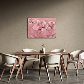 Obraz - Dekoracje kwiatowe (70x50 cm)
