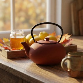 Czajnik żeliwny z zaparzaczem NOMI, 800 ml