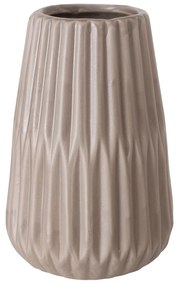Ceramiczny wazon z tłoczonym wzorem ESKO, 18 cm
