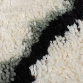 Kremowy wełniany dywan tkany ręcznie 120x170 cm Moroccan Midar – Flair Rugs
