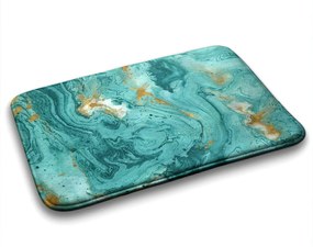 Dywanik pod prysznic Dywanik pod prysznic Turkusowy marmur