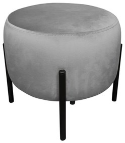 Pufa OLA LOFT ławka podnóżek metal MG17