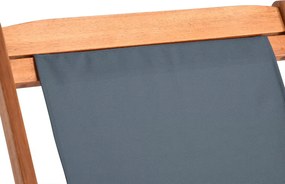 Leżak ogrodowy SIENA, 94x60x94cm, antracytowa Jurhan