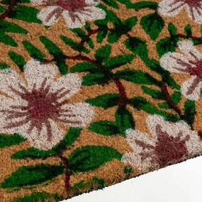 Wycieraczka z włókna kokosowego 40x60 cm Leafy – Casa Selección