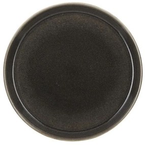 Ciemnoszary kamionkowy talerz ø 27 cm Gastro Grey/Grey – Bitz