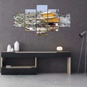 Obraz - Kinkakuji, Japonia (125x70 cm)