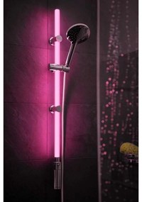 Zestaw prysznicowy w kolorze srebra 94 cm LED – Wenko