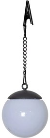 Zestaw 3 wiszących solarnych lamp ogrodowych Star Trading Globus, ø 10 cm