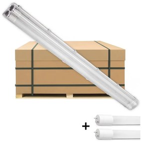 Brilagi - LED Tech. świetlówka OPTIMA T8 2xG13/18W/230V IP65, paleta 110 szt.