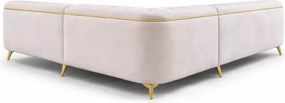 Nowoczesny narożnik Sole Front w kilku wymiarach do wyboru, szeroka oferta tkanin, kształt L