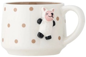 Biały kamionkowy kubek 370 ml Dolly – Bloomingville Mini