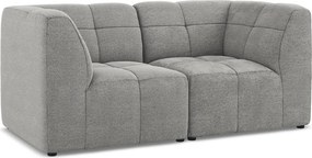 Szara sofa z materiału bouclé 180 cm Aloha – Makamii