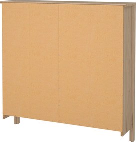 Szafka na buty Madrid z 4 półkami, jackson hickory