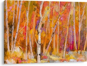 Obraz - Jesienny las (70x50 cm)