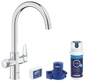 GROHE 30593000 - Bateria zlewozmywakowa BLUE PURE z wylewką C, chrom błyszczący