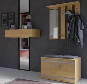 Garderoba z wieszakiem i szafką na buty dąb artisan S4-Z13