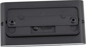 Lampa ścienna czarna magnetyczna z możliwością ładowania LED - Batt