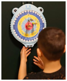 Woopie magnetyczna gra w rzutki dart tarcza wesoły rekinek