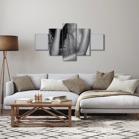 Obraz - Siedząca kobieta (125x70 cm)