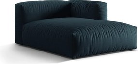 Ciemnoniebieski moduł sofy (prawostronny) Martina – Micadoni Home