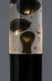 Rabalux 76027 dekoracyjna lampa stołowa lawa LED Lavastic, czarny