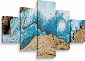 Obraz - Drewno (125x70 cm)
