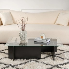 Stolik konferencyjny Flavio Wooden Black