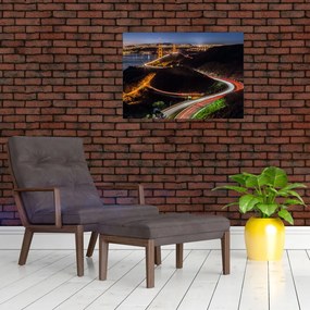 Obraz na szkle - Golden Gate Bridge (70x50 cm)