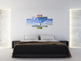 Obraz - Paralotniarstwo (125x70 cm)