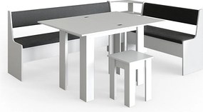 Corner Bank Group biały 210x150x80 roman