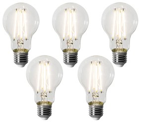 Zestaw 5 E27 dimbare LED lamp A60 8W 900 lm 3000K